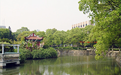 文化標(biāo)識(shí)：校名題寫 / ?；赵O(shè)計(jì)