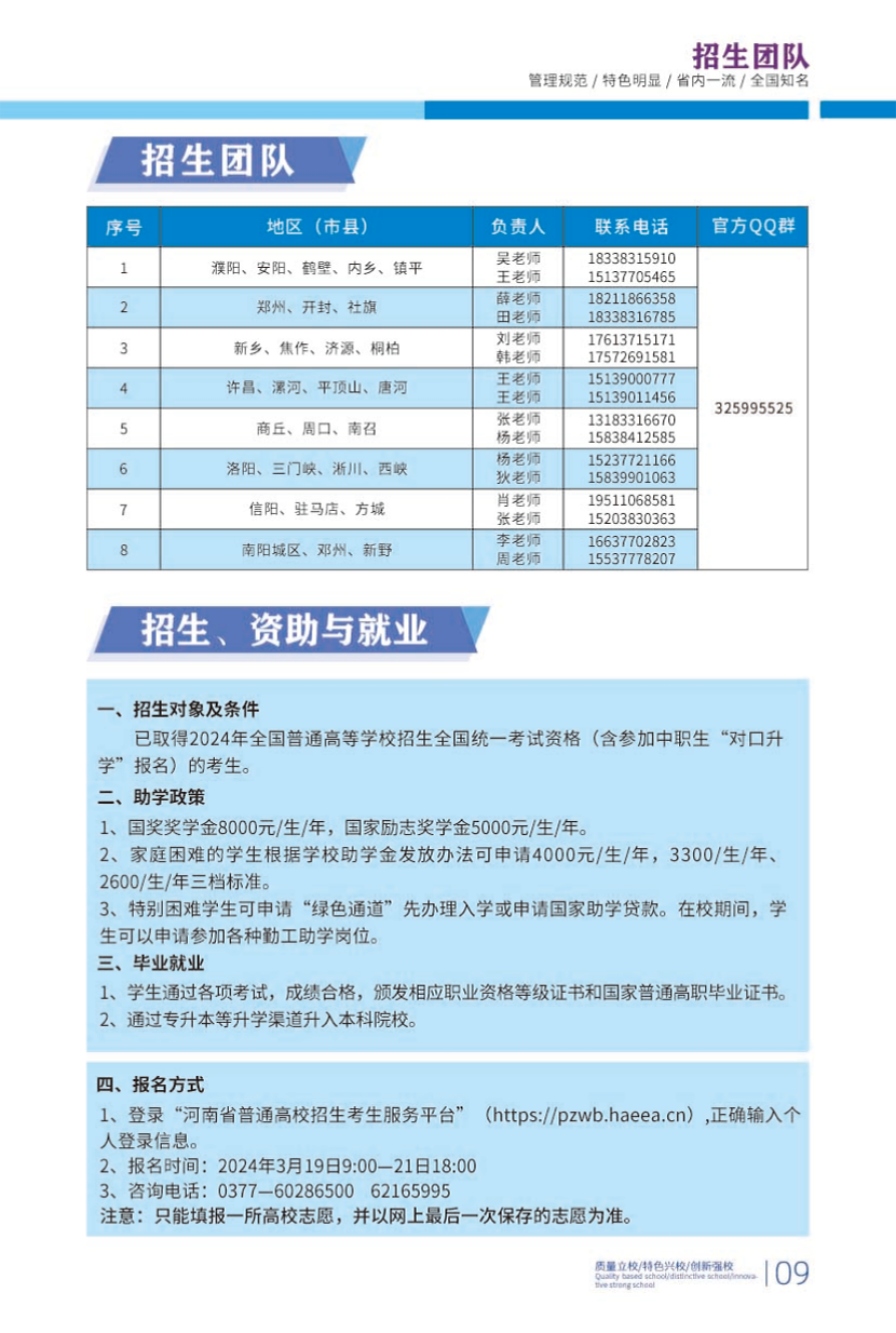 南陽(yáng)科技職業(yè)學(xué)院－2024年高職單獨(dú)招生簡(jiǎn)章